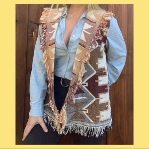 Vintage Throw Vest